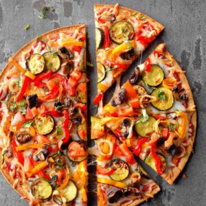 Hot Veggie Pizza